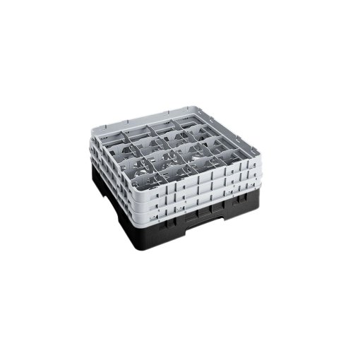 Cambro Camrack Black 16 Comp 7-3/4