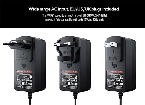 Image of Noctua NV-SPH1, Powered Fan Hub Set with NV-PS1 230 /115V AC to 12V DC Power Supply and NV-FH2 8-Way Fan Splitter Board, Ideal for Powering 12V PC Fans Off The Mains (Black)