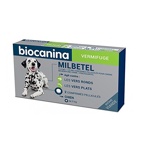 BIOCANINA - Biocanina Milbetel Chien 2 comprimés