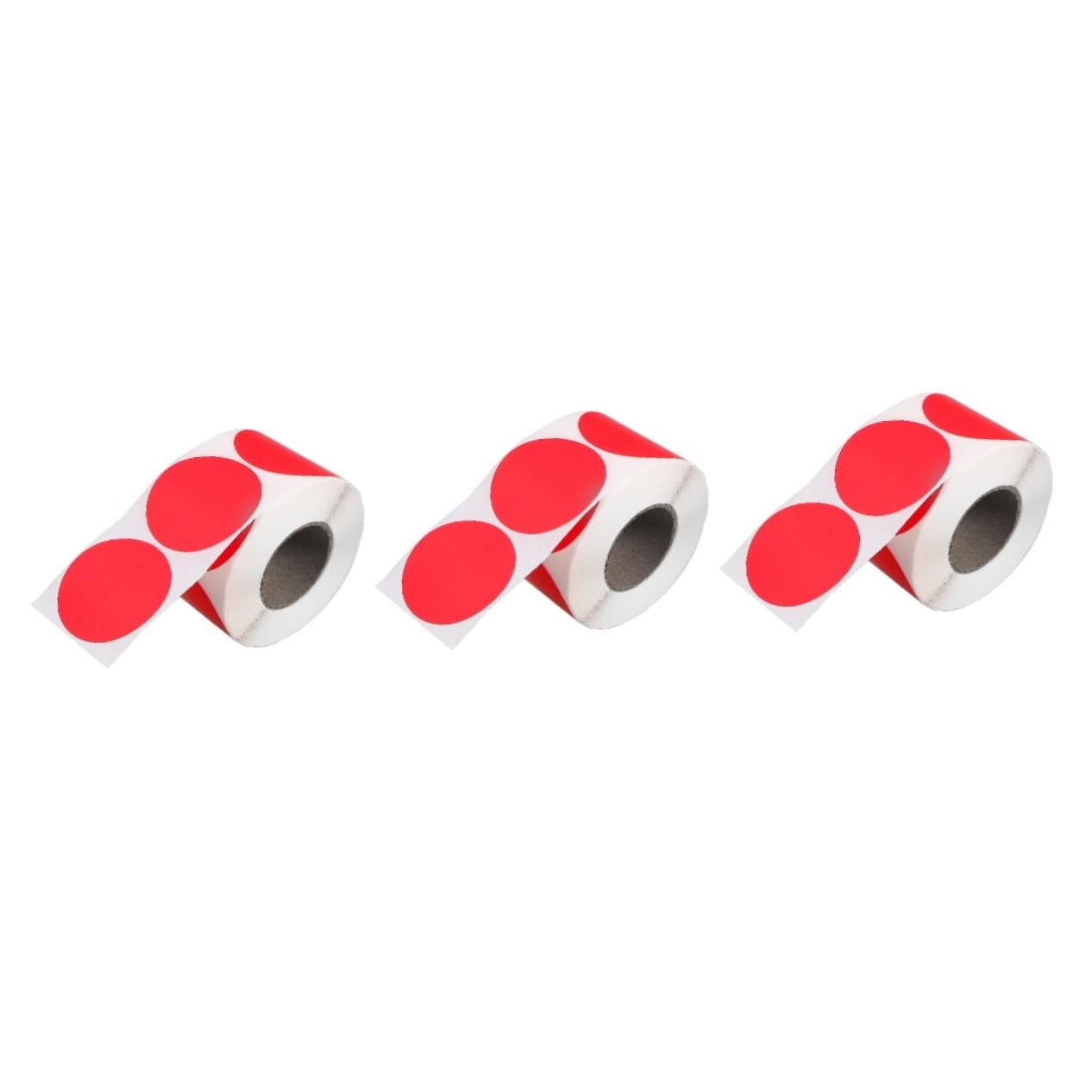 NUOBESTY 3rotoli Etichette Adesive Stickers Termici Stampabili Per Etichette Superficie Scrivibile e Adesivo Per Organizzazione e Spedizioni