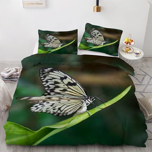 Housse de couette 220x240 microfibre douce avec fermeture éclair ensemble de literie - 4
