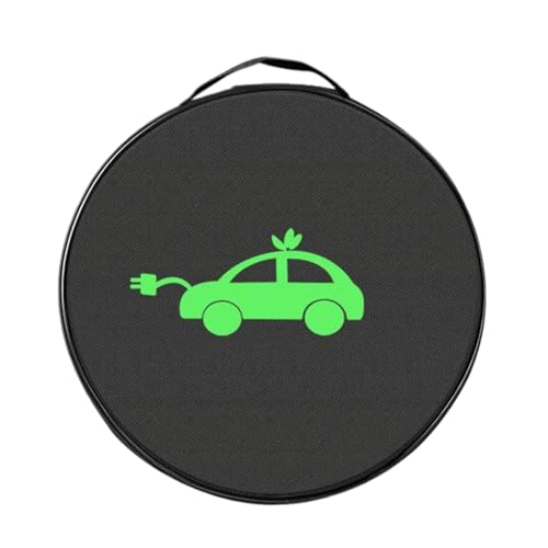 Kiuiom Bolsas De Cable Eléctrico,Bolsa para Cables EV,Forma Cuadrada Bolsas De Cable Electrico,Bolsa Portátil De Almacenamiento Cable De Carga Tipo...