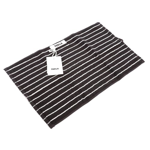 TEKLA QXg^I eN nh^I R[X^ XgCvX Coastal Stripes uh Mtg ^In I[KjbNRbg z JWA ^Ii 30×50 cmj (Black Stripes) [sAi]