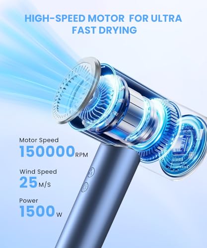 LAMPICK Ionic Blow Dryer Professional High-Speed Hairdryer の商品画像 1