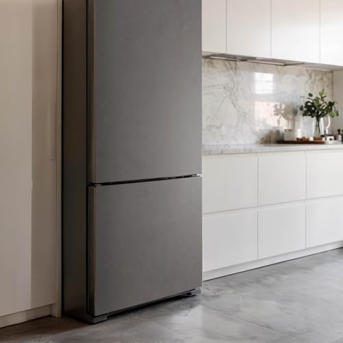Vinilo para Frigorífico 70x190 cm Gris Adhesivo Impermeable 4