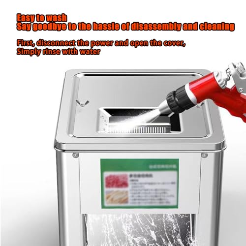 Máquina eléctrica cortadora de carne de acero inoxidable miniatura 3