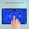 2 Protectores de Pantalla de Vidrio Templado para TECLAST P40HD / TECLAST M50 Pro/TECLAST P40S / TECLAST M40 Plus/TECLAST P30S - Película de Vidrio Templado de Alta Definición Dureza 9H 8