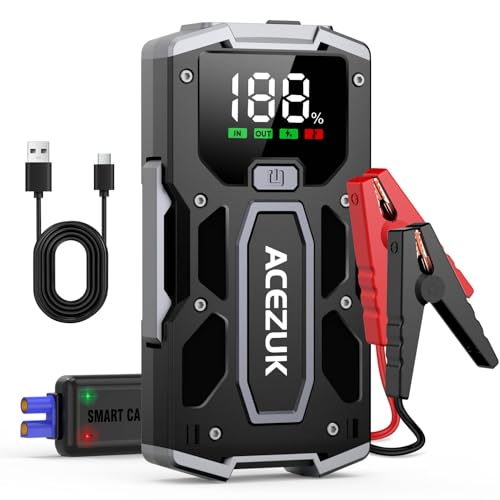 ACEZUK Arrancador de Coches 3000A, 12V