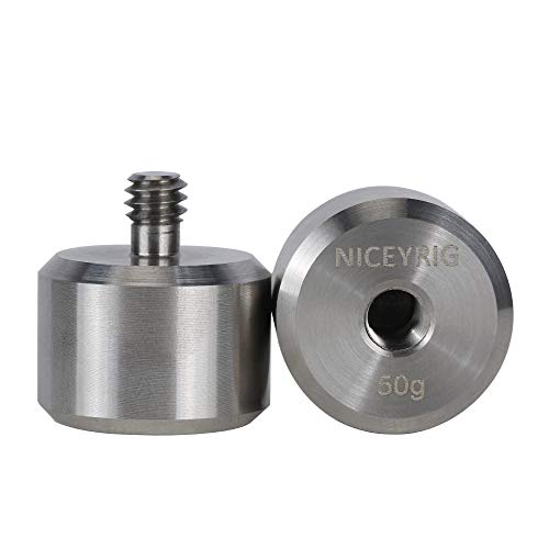 NICEYRIG 50g Camera Counter Weight Set for Gimbals