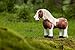 LeMieux Toy Pony Flash for Kids - Brown Skewbald - Soft Coat - Flexible - Pretend Play - Stuffed Animal Horse - Gift for Kids - Suitable for Ages 3 Years +