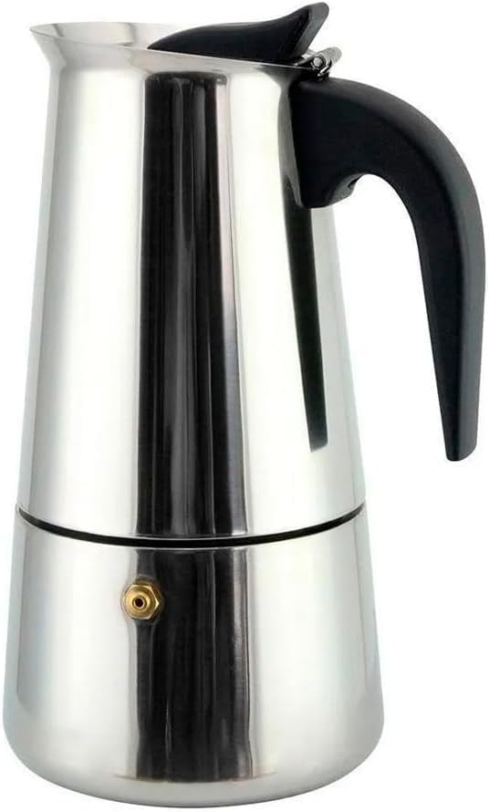 Cafeteira Italiana Expresso 300ml em Inox Para 6 Xícaras, Compatí...