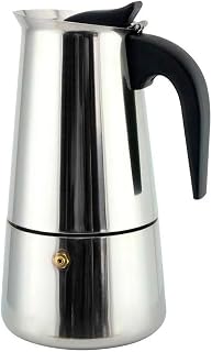 Cafeteira Italiana em Aço Inox, 6 Xícaras