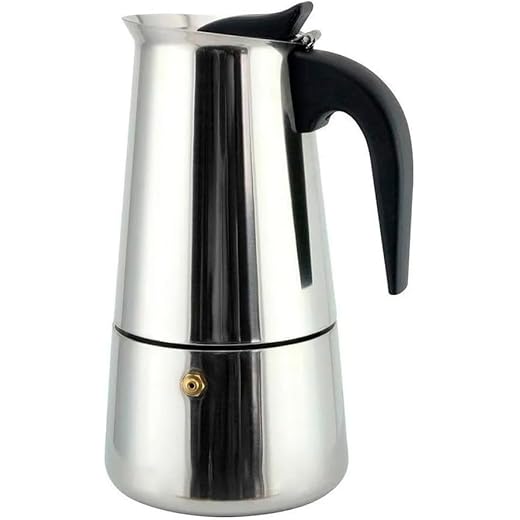 Cafeteira Italiana em Aço Inox 6 Xícaras