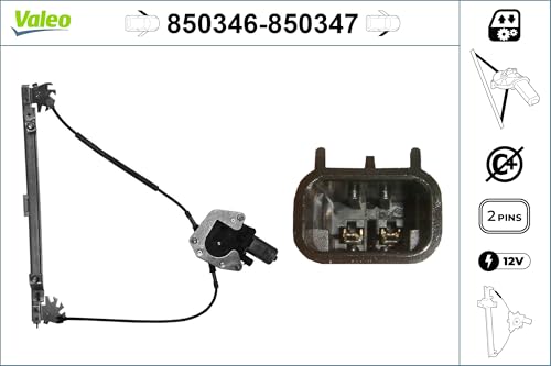 Solución Valeo 850346 para arreglar la ventanilla eléctrica izquierda rota 3