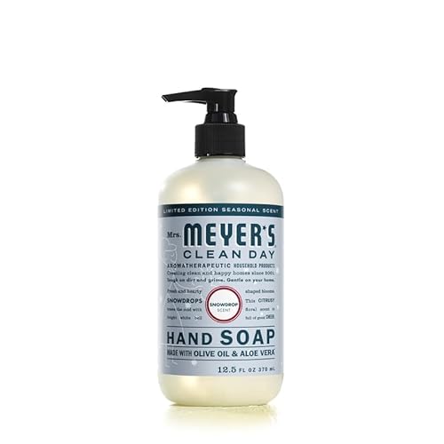 Johnson Sc & Sons Inc 11363 Liquid Hand Soap, Snowdrop Holiday Seasonal, 12.5-oz. - Quantity 6