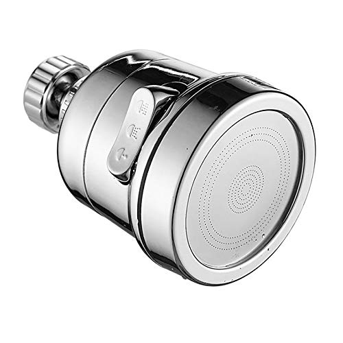 Buse rotative 360 pour mitigeur aérateur de cuisine diffuseur robinet long chromé