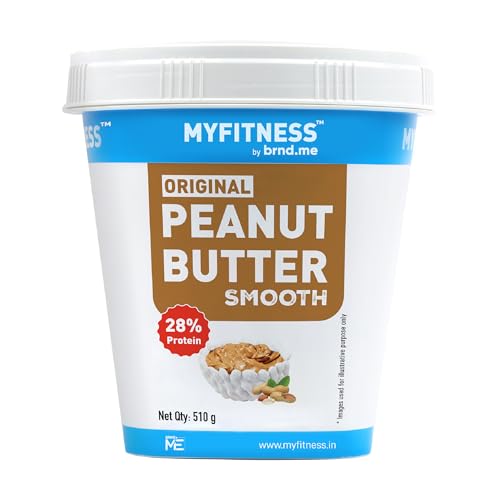 Image of MYFITNESS Original Peanut Butter Crunchy 510 g (pack of 2)