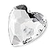 Produktbild Swarovski 5 Stück Elements 2808 Hotfix, Herz Crystal, 6 mm, Strasssteine zum Aufbügeln