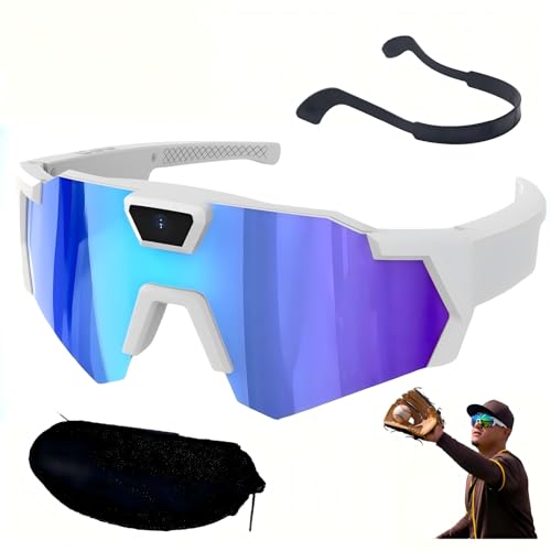 DgtlMstr 64GB 4k POV Baseball Sunglasses with Camera Outdoor Sports video recording Glasses for Men Women for Softball Bicycle Cycling Hiking Running Golf Tennis Pickleball Fishing etc.