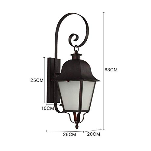 Applique murale extérieure IP56 anti-infiltration pour résoudre vos problèmes d'humidité E27