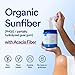 Essential Stacks Organic Sunfiber Prebiotic Fiber (Partially Hydrolyzed Guar Gum/PHGG) with Acacia Fiber Powder - Gluten Free, Non-GMO & Unflavored (7.4 oz)