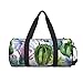 Cactus Flowers Colorful Plant Travel Duffel Bag Large Weekender Overnight Bag Fashion Sports Gym Bags