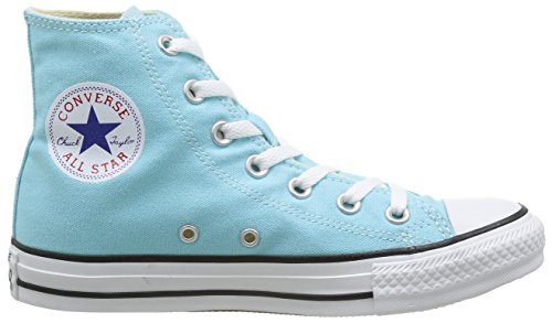 Image of Converse Men's Chuck Taylor All Star Hi Sneakers, Turquoise, 8.5 US