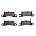 Rear DFC Track/Street Brake Pads - Low Metallic 1000-1655-00 For 2012-2016 Porsche 911, 2016 Porsche Boxster, 2019-2021 Porsche Cayenne
