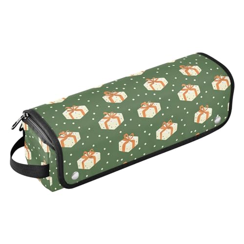 Bolsa de viaje resistente al calor para herramientas de cabello Marble New Year, organizador portátil para planchas, rizadores y accesorios de cuidado capilar miniatura 1
