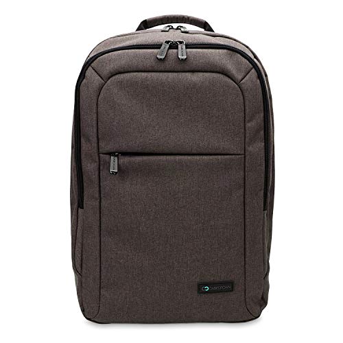 13 Inch MacBook Air/Pro Laptop CaseCrown Waltham Backpack (Gray) w/Padded Compartment