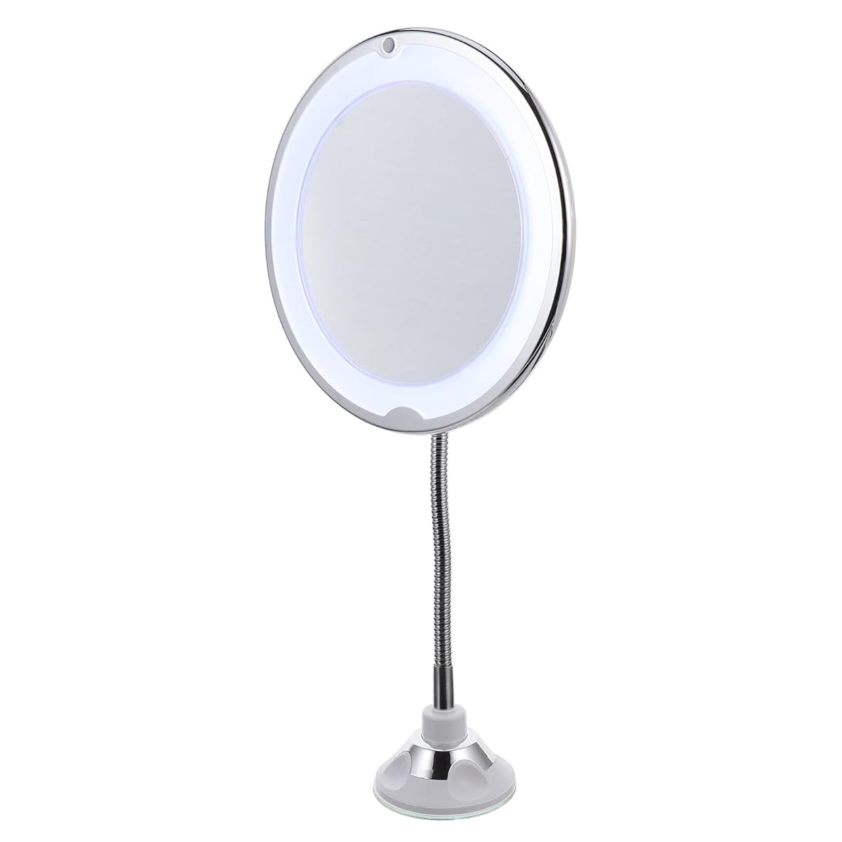Espejo de Maquillaje con Lupa 10x y Luz LED Giratorio miniatura 7