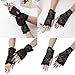 REDYY Lace Gloves,Elegant Lace Flower Gloves Detachable Cuff Sleeves Hand Wear For Women Fashion Layering Formal Outfit