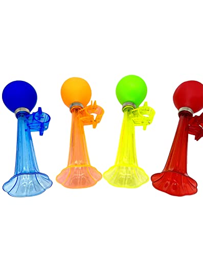 TIJAR® Bocina de bicicleta clásica para niños, bocina de bicicleta tradicional, colorido y fuerte (naranja) Cover