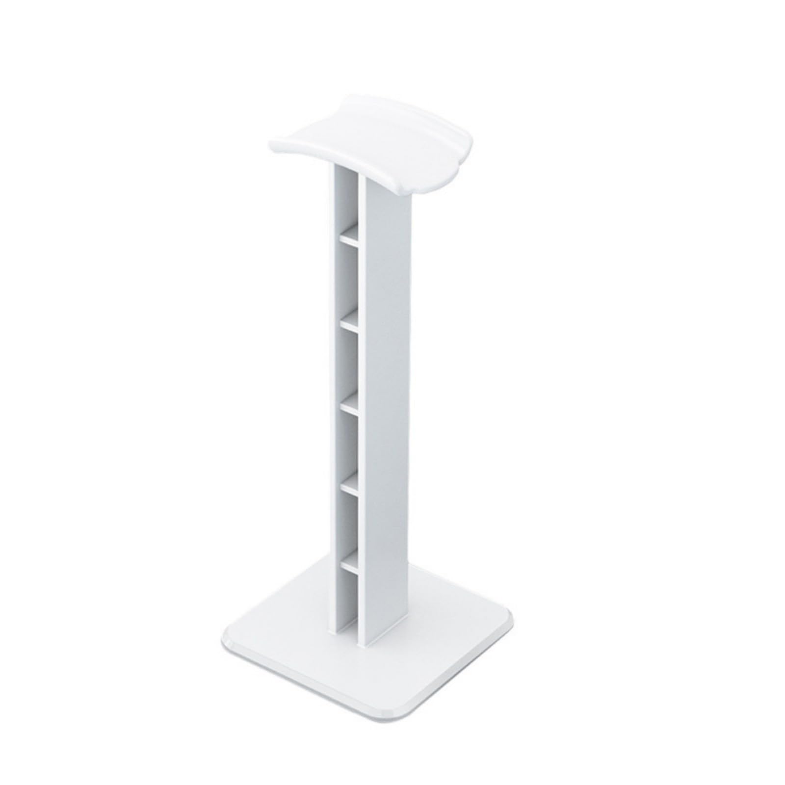 HDOYTXXM Modern Headphone Stand Featuring AntiTip Construction Built in Mounting Hole for Secure Desktop Placement Use Headphone Stand with Nonslip Base