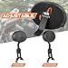 AUFER Front Driver Rider Plug-In Backrest Sissy Bar With Back Rest Pad Mounting Kit Compatible With For Chief Chieftain Classic Roadmaster Springfield 2014-2024 (Detachable,Adjustable)
