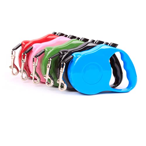 ifundom Retractable Dog Leash Meters Automatic Extendable Lead for Dogs Cats Ergonomic Design for Comfortable Walks Convenient Pause Lock Button Blue