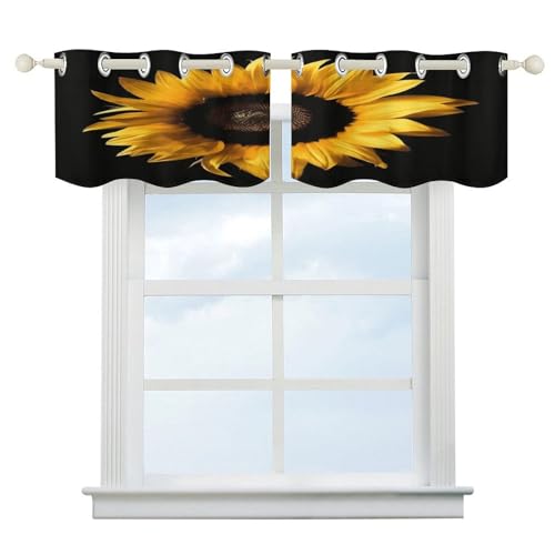 Cenefa de arte moderno estilo cortinas opacas para ventanas de baño y cocina 2