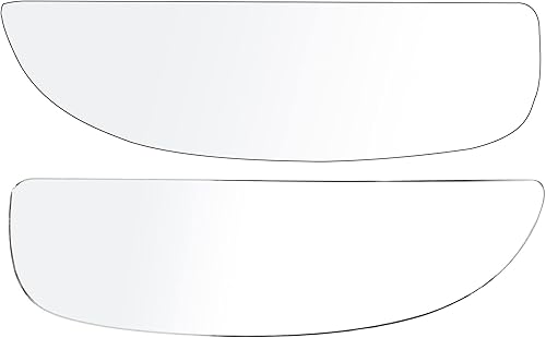 Miniatura 18 de SCITOO Reemplazo de vidrio para espejo lateral Compatible con Ford F-250 F-350 F-450 F-550 Super Duty 1999-2016, Ford Excursion 2000-2005, vidrio