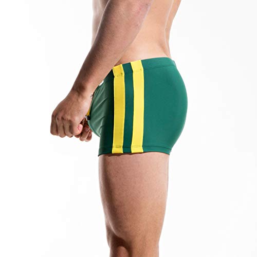 Men's Safe Drawstrings Swimwear Pouch Swimsuit Swimming Trunks Free pad Inside2