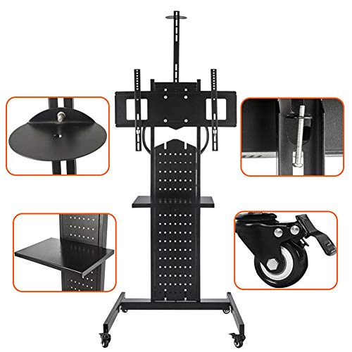 Soporte móvil universal para TV de 32" a 65" pulgadas miniatura 3