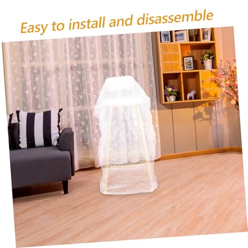Funda de PVC transparente para silla Gadpiparty de comedor 6