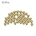 uxcell 50pcs Precision Solid Brass Bearing Balls 5/16