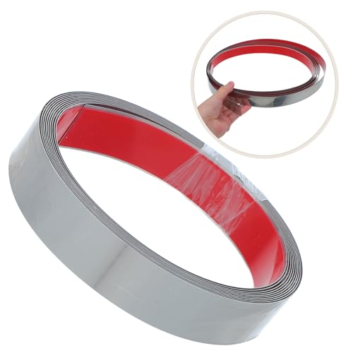 Molduras de acero inoxidable autoadhesivas para proteger bordes de paredes y muebles 7