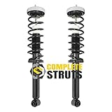 COMPLETESTRUTS Rear Quick Complete Strut Assemblies with Coil Springs Replacement for 2008-2010 BMW 535i E60 E61 - Set of 2