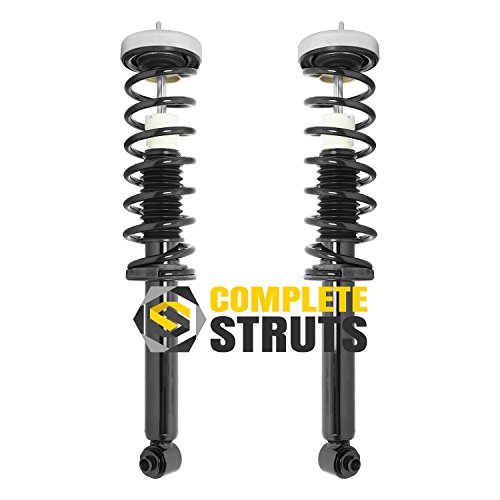 COMPLETESTRUTS Rear Quick Complete Strut Assemblies with Coil Springs Replacement for 2008-2010 BMW 535i E60 E61 - Set of 2