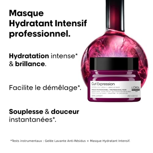 Masque Hydratant Intensif Curl Expression 250ml - vue 4