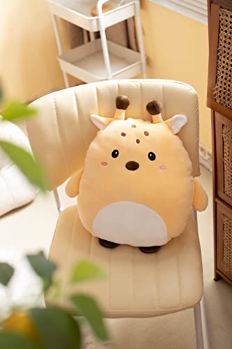 TONGSONG 16 Inch Cuddly Soft Deer Plush Hugging Pillow Cute Giraffe Stuffed Animal Plushies Toy Deer Stuffed Animals Plush Toys Gift for Kids and Lovers¡ - Image 4