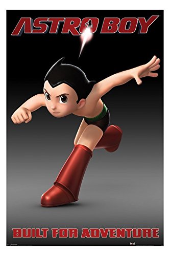 Affiche Astro Boy Built For Adventure 61x91,5 cm pour déco murale
