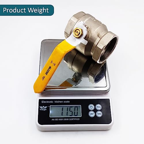 Image of ALTON ALD925, Brass, Heavy Ball Valve for Pipe Fittings | Valve | Stop Cock, (2-INCH)