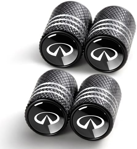 INFINITI Valve Caps, Valve Covers Silver/chrome - Foto 12